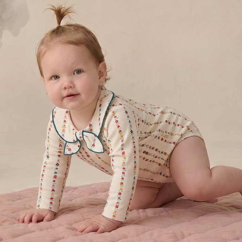 0-24M Flower Girls Romper Prin - Newborn Baby Girl Romper Floral review and price
